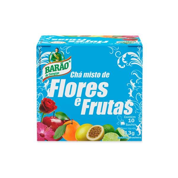 Ch de Flores e Frutas 10 Sach s Bar o